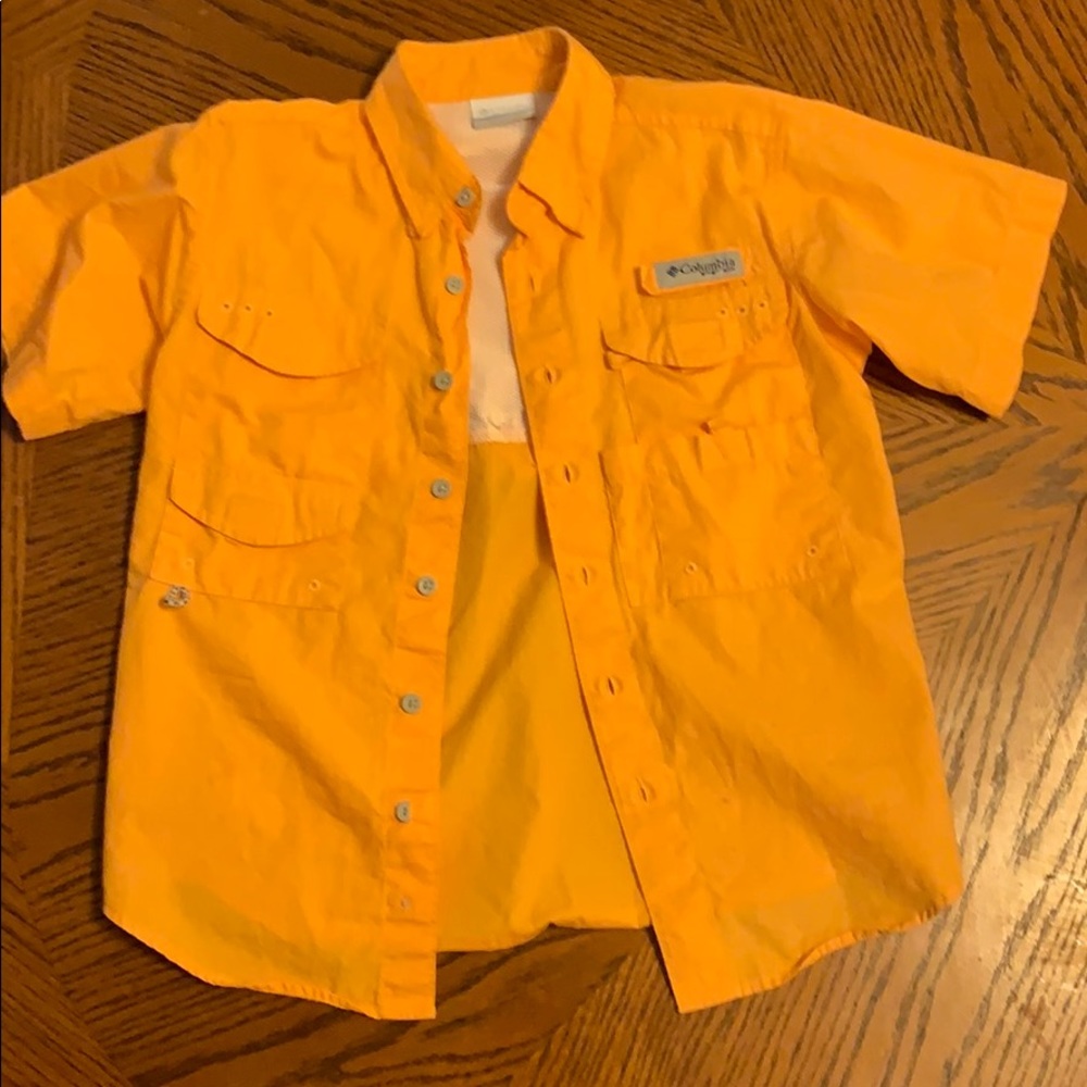 Columbia Youth fishing shirt